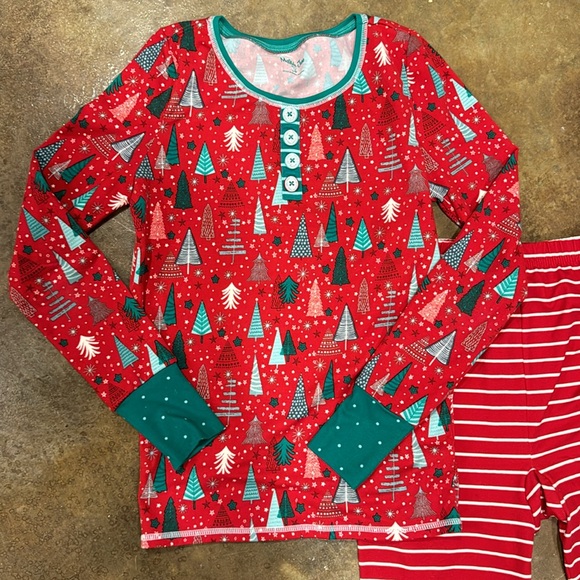 Girls Christmas🎄Matilda Jane♥️ Super soft 2pc pajama set size 12✨EUC - Picture 2 of 7